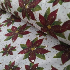 OXFORD ESTAMPADO NATAL 100% POLIÉSTER