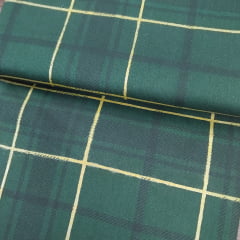 TRICOLINE ESTAMPADA NATAL 100% ALGODÃO